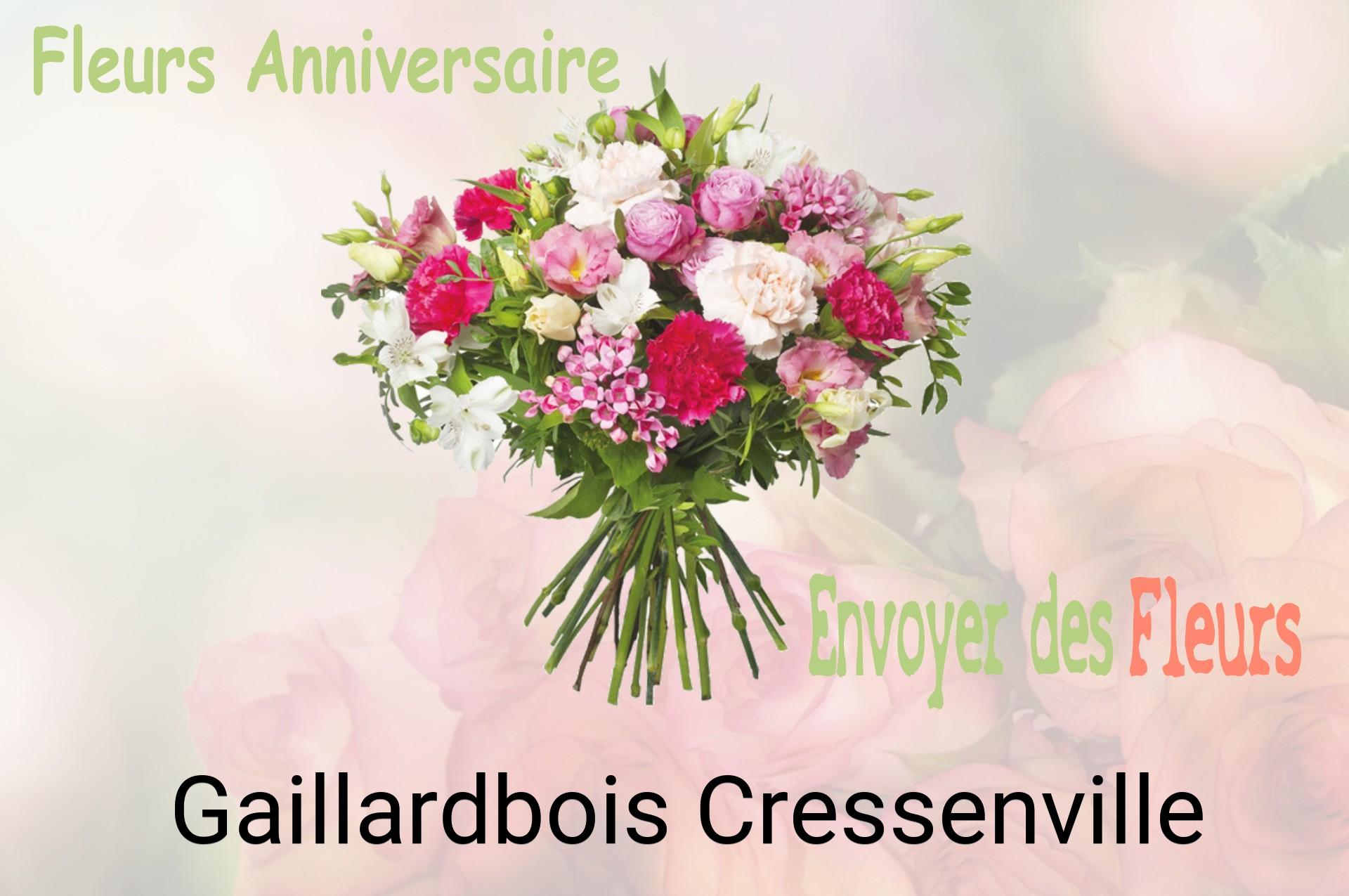 Bouquet de fleurs d’anniversaire livré à Gaillardbois-Cressenville